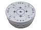 Blue Fluted Plain
Extra flat dinner plate 24.8 cm. #183