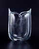 Göran Wärff (1933-2022) for Kosta Boda, Sweden.
Art glass vase in clear glass. Modernist design.
