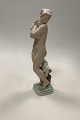 Royal Copenhagen Gerhard Henning overglaze Figurine by Gerhard Henning Bathing 
Girl No 2428