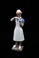 Bing & Grondahl porcelain figurine of a nurse. 
RC#2379. with glaze error!