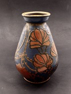 H A Khler ceramic vase