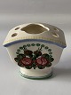 Aluminia small vase with holes in the top for flowers.Dec. Nr. 226/558.SOLD