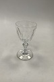 Red wine Glass French with knob