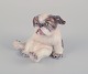 Dahl Jensen 
porcelain 
figurine of a 
Pekingese 
puppy.