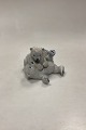 Royal Copenhagen Motherly Love Polar Bear Figurine of Cubs Playing No 324