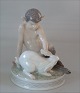 Royal Copenhagen figurine 0439 Faun with Rabbit