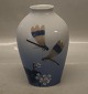 261-5239 Vase with dragonflies 17.5 cm 
 B&G Porcelain