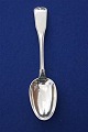 Old Danish solid silver flatware,  soup spoon from about ...