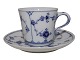 Blue Fluted Plain
Small coffee cup in thin porcelain with branch 
handle