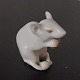 White mouse in porcelain from Royal Copenhagen 1900-1923