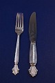 Acanthus Georg Jensen Danish silver flatware, settings dinner cutlery of 2 pieces