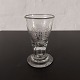 Wineglas with noble monogram 19. Century