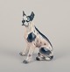 Dahl Jensen, 
porcelain 
figurine of a 
Great Dane.