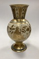 Royal Copenhagen Matt Glaze and Gold Oriental Motifs and Elephant