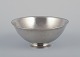Just Andersen, early Art Deco bowl in pewter.