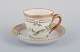 Royal Copenhagen Flora Danica demitasse cup with saucer.