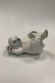 Royal Copenhagen Figurine of Polar bear on back No 537