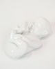 Porcelain figure - Babbling baby - White glaze - Allan Therkelsen
Great condition
