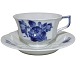 Blue Flower 
Angular
Tea cup #8500
