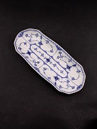 Royal Copenhagen blue fluted half lace Celery or flute dish 1/714. 