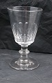 Christian Eight glasses by Kastrup/Holmegaard, 
Denmark. Port wine or Sauterne glasses
