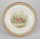 Royal Copenhagen Fauna Danica, dinner plate featuring a motif of a roe deer.