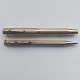 12-sided SWO Oerlikon fountain pen and screw pencil in double gold