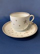 Coffee cup with saucer #Mælkevej
Bing and Grondahl
Deck no. 102
Measures 7 cm in dia