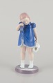 Bing and Grondahl, Porcelain figure of 
"Spilled Milk / Do not cry over spilled milk".