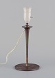 Bruno Paul, German architect.
Art Deco table lamp in polished brass.