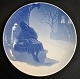 Bing & Grøndahl 
Christmas 
plate, 1907, 
Copenhagen, 
Denmark.