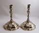 German silver 
candlesticks. 
Johan Balthasar 
Heckenauer ...