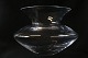 Holmegaard glass vase in exclusive design and soft lines.