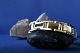 Block gold bracelet with 3 rows in solid 14 carat gold. Stamped 585 W.KR