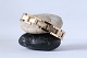 Block gold 
bracelet 3 
rows, with 
chisels and box 
lock. ...