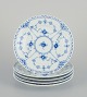 Royal 
Copenhagen Half 
Lace, five cake 
plates in ...