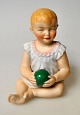 Pegasus – Kunst 
- Antik - 
Design 
presents: 
Bisquit 
figurine - cold 
painted - boy 
with ball, 19th 
century 
Germany.