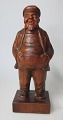 Gibsvad, Knud 
(1889 - ) 
Denmark: 
Carving of a 
man.