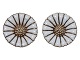 Antik K 
presents: 
Michelsen 
Silver
Small Daisy 
ear clips