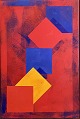 Dansk 
Kunstgalleri 
presents: 
"Composition" 
Oil painting on 
canvas, in gray 
frame.