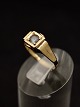 8 carat gold 
ring  with 
zirconia