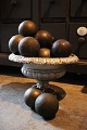 Decorative, really old French petanque balls with a super fine patina...
