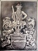 Pegasus – Kunst 
- Antik - 
Design 
presents: 
Porcelain 
plaque/tile 
with coat of 
arms, 19th 
century 
Germany.