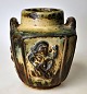 Pegasus – Kunst 
- Antik - 
Design 
presents: 
Willumsen, 
Bode (1895 - 
1987) Denmark: 
Jar with 
reliefs. No. 
20,121. ...