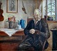 Pegasus – Kunst 
- Antik - 
Design 
presents: 
Vermehren, 
Yelva (1878 - 
1980) Denmark: 
Portrait of a 
man