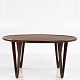 Edvard 
Kindt-Larsen
Round coffee 
table in 
rosewood with 
...
