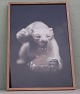 Lars Dyrendom: No #7 Polar Bear  Photo including glass and wooden frame 62.5 x 
42.5 cm  RC 1108

