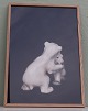 Lars Dyrendom: No #9 Polar Bear DJ 1339 Photo including glass and wooden frame 
62.5 x 42.5 cm