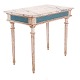 Aabenraa 
Antikvitetshandel 
presents: 
Gustavian 
console with 
marbled wood 
top. Sweden 
circa 1780. H: 
79cm. Top: ...
