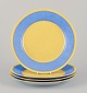 Laure Japy, Paris / Limoges, France.
Four porcelain plates.
